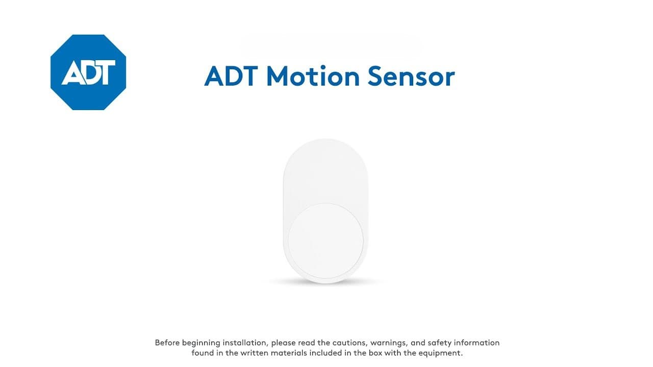 ADT motion sensor